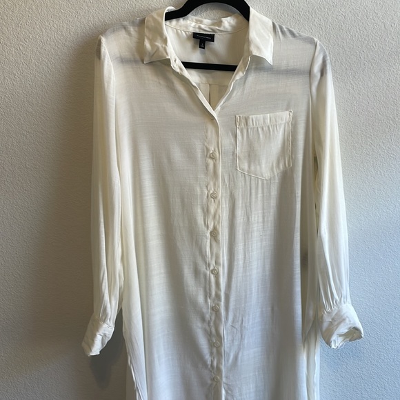 Duster length - button down - Picture 2 of 6